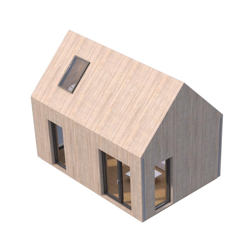 Design dit eget anneks med RODAM Home anneks på 26 m2